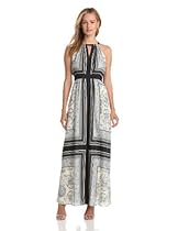 Hot Sale Vince Camuto Women's Empire Waisted Maxi Dress, Baroque, 6