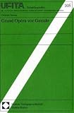 Produkt-Bild: Grand Op&eacute;ra vor Gericht
