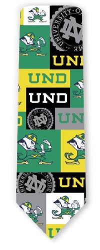 Notre Dame Block & Play Neckties