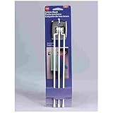 Homz Laundry/Seymour #23410201.36 White 3ArmSwing Towel Bar