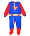 Search : Superman Costume Infant Boys Footed Blanket Sleeper Pajamas, Blue