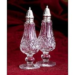 Crystal Salt and Pepper Shakers By Shannon