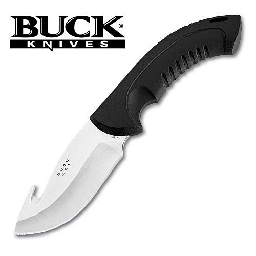 Buck Hunter Guthook Knife 12PT Black Omni by Buck