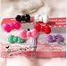 7 Colors /Lot Bow Charm for Headphone Jack with Retailing Package