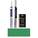 1 2 Oz. Acacia Green Metallic Paint Pen Kit for 1981 Saab All Models (148B) by PaintScratch Automotive Touch Up Paint