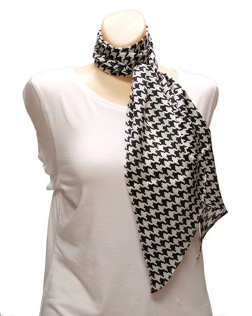 Alabama Scarf - University of Alabama Scarf with Houndstooth Pattern