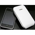 Original MTT Flip-Style Ledertasche - Apple iPhone 3GS 16GB / 32GB - iPhone 3G 8GB / 16GB Tasche Etui Handytasche *Spezielle Anfertigung* in der Farbe Weiss