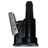 Invincible Marine Fuel Line Connector, Johnson Evinrude Female Fitting, 2-Prong