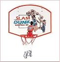 Basketballkorb mit Basketballring und Netz