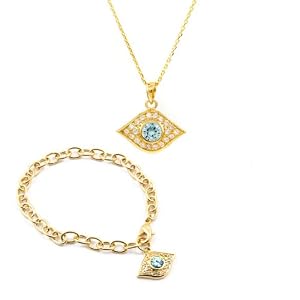 Gift Set Ayashas Evil Eye Jewelry Set