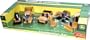 John Deere 5 Piece 1:64 Scale Plastic and Die Cast Construction Vehicle Set - Small Loader, Off-Road Dump Truck, Gator Utility Vehicle, Backhoe Loader (Excavator) and Bulldozer (35745P)