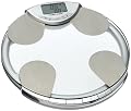 Health o Meter BFM582-63 Body Fat, Percent Hydration & Weight Tracking Scale, Glass with Chrome Accents