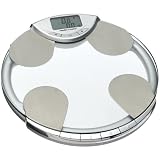HealthoMeterBFM582-63BodyFat,PercentHydration&WeightTrackingScale,GlasswithChromeAccents