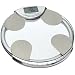 Health o Meter BFM582-63 Body Fat, Percent Hydration & Weight Tracking Scale, Glass with Chrome Accents