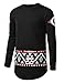 URBANCREWS Mens Hipster Hip Hop Graphic Zippered Longline Crewneck T-shirt