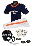 Denver Broncos NFL Youth Helmet and Uniform Set by Franklin - Medium