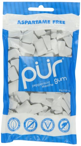 Pur Gum, Peppermint, 2.82-Ounce