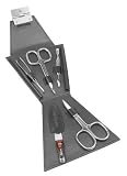 Samsonite Manicure-Etui 5 teilig Leder schwarz