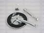 Crankset Track Sugino Rd2/messenger 170/48t Sl/bk