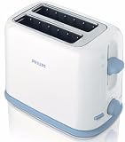 Philips - HD2566/70 - Grille Pain - 950W - Extra Lift - Blanc / Bleu