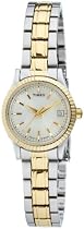 Timex - T2M559 PF - Timex Original - Quartz Analogique - Montre Femme - Bracelet en Acier Inoxydable Or / Argent