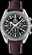 NEW OMEGA SPEEDMASTER BROAD ARROW GMT MENS WATCH 3881.50.37
