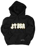 JT Iron Men's Hooded Sweatshirt - Black