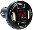 EZOPower 24 Watts 4-Port 4.8A High Output LED USB Car Charger Power Socket Adapter - Black
