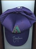 2001 Randy Johnson Arizona Diamondbacks Autographed All Star Cap LOA - Autographed MLB Helmets and Hats