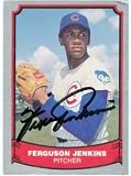 Ferguson Jenkins Autographed/Hand Signed MLB Baseball Card (Chicago Cubs) 1988 Pacific Baseball Lege