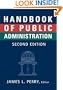 Handbook of Public Administration (Jossey-Bass Public Administration)