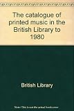 The catalogue of printed music in the British Library to 1980. 16, Daw-Dick