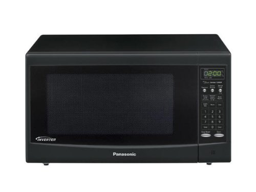 PANASONIC CONSUMER PAN NN-SN667B MICROWAVE OVEN 1.2 CU. FT. 4-Digit Display 10 Levels 5 Stages