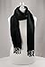 Black Solid Color Shawl Pashmina Scarf Wrap Shawls Pashminas NEW