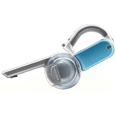 Black und Decker PV1225NB-QW Dustbuster Pivot mit Cyclonic Action / 12 Volt / inklusive Zubeh�r / brilliantweiss-blau