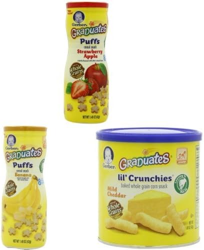 Gerber Graduates Puffs and Lil' Crunchies Variety Pack