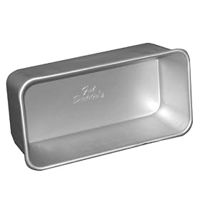 Fat Daddio's Anodized Aluminum Bread Pan, 7.75 Inch x 3.75 Inch x 2.75 Inch by Fat Daddio's