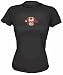 Canada Flag DISTRESSED logo Women's Tee Shirt XL-White/Red Babydoll (petite fit)