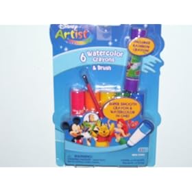 Watercolor Crayons by Disney