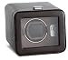 Wolf Designs 4525-517 Brown Single Watch Rotator with Cover