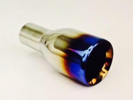 3.5" Double Wall Striaght w/ Blue Flame