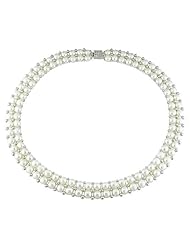 Sterling silver 6.5-7 MM Freshwater Cultured Pearl Strand, 17"