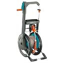 Gardena 2684 65-Foot Garden Hose Reel Cart With 1/2-Inch Skin Tech Anti-Kink Garden Hose & Garden Spray Nozzle With Quick Connect