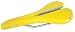Bicycle Seat, Selle Bassano Mission Air, 205 Grams, Vanox Rail with Reflective Strip, Yellow, Made in ITALY, Road bike, Biria