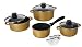 Karcher 121862 Kochtopf Set Induktion hochwertiges 7-teiliges Aluguss Kochtopf Set - Teflon Classic beschichtet...