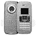 LG VX9900 enV vinyl skins w/keypad - SILVER SPARKLE