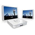 Philips PET712/05 Twin Screen Portable DVD Player 7" with Car Mount and Car Adpater