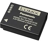 Panasonic DMW-BCG10 ID Secured Battery for Select Panasonic Cameras (Retail Packaging)