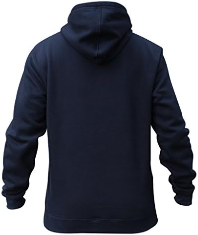 Charm Area Mens Denver Broncos Fans Warm Athletic Hoodies - Blue & Orange