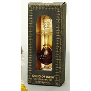 Patchouli - Fancy Glass Bottle - Song of India Perfume Oil